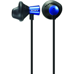 Sony In-Ear Earphones (MDR-ED11LP, Black/Blue) Sony In-Ear Earphones (MDR-ED11LP, Black/Blue)_1