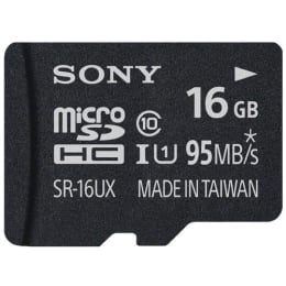 Sony Extreme 16GB Class 10 Memory Card (SR-16UXA, Black) Sony Extreme 16GB Class 10 Memory Card (SR-16UXA, Black)_1
