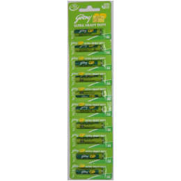 Godrej GP AAA Ultra Heavy Duty Battery (069T2Z33, Green) (Pack of 10) Godrej GP AAA Ultra Heavy Duty Battery (069T2Z33, Green) (Pack of 10)_1