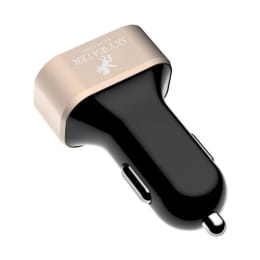 Skywater 2 Amp Car Charging Adapter (SW-101, Black/Gold) Skywater 2 Amp Car Charging Adapter (SW-101, Black/Gold)_1