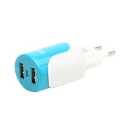 itek Dual USB Travel Adapter (WCH002_BL, As Per Stock Availability) itek Dual USB Travel Adapter (WCH002_BL, As Per Stock Availability)_1