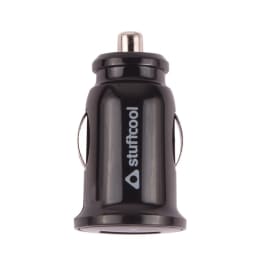 Stuffcool ELF 2.4 Amp Dual USB Car Charging Adapter (CAELFDL-BLK, Black) Stuffcool ELF 2.4 Amp Dual USB Car Charging Adapter (CAELFDL-BLK, Black)_1