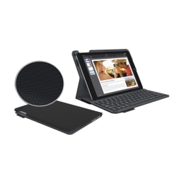 Logitech Type+ Back Case with Stand for Apple iPad Air 2 (920-006595, Black) Logitech Type+ Back Case with Stand for Apple iPad Air 2 (920-006595, Black)_1