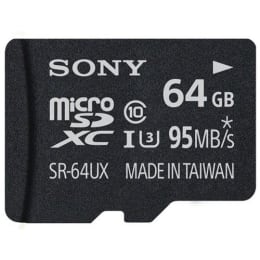 Sony Extreme 64GB Class 10 Memory Card (SR-64UXA, Black) Sony Extreme 64GB Class 10 Memory Card (SR-64UXA, Black)_1
