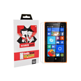 Scratchgard Twin Pack Screen Protector for Nokia Lumia 435 (Clear) Scratchgard Twin Pack Screen Protector for Nokia Lumia 435 (Clear)_1