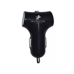Skywater Dual USB Car Charging Adapter (SW-008, Black) Skywater Dual USB Car Charging Adapter (SW-008, Black)_1