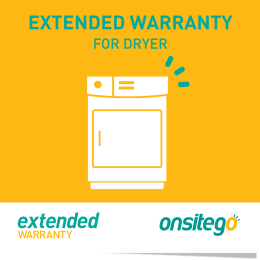 Onsitego 1 Year Extended Warranty for Dryer (Rs.100,000 - Rs.150,000) Onsitego 1 Year Extended Warranty for Dryer (Rs.100,000 - Rs.150,000)_1