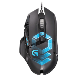 Logitech G502 12000 DPI Proteus Spectrum Wired Gaming Mouse (910-004633, Black) Logitech G502 12000 DPI Proteus Spectrum Wired Gaming Mouse (910-004633, Black)_1