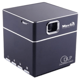 Merlin Cube DLP Projector (Black) Merlin Cube DLP Projector (Black)_1