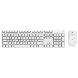 Dell KM636 Wireless Keyboard & Mouse Combo (White) Dell KM636 Wireless Keyboard & Mouse Combo (White)_1