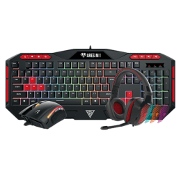 Gamdias Poseidon M1 RGB Gaming Keyboard/Mouse and Headset Combo (Black) Gamdias Poseidon M1 RGB Gaming Keyboard/Mouse and Headset Combo (Black)_1