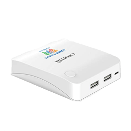 Croma 5200 mAh Power Bank (XT4102, White) Croma 5200 mAh Power Bank (XT4102, White)_1