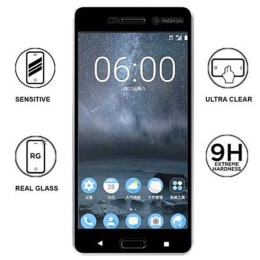 Stuffcool Mighty 2.5D Tempered Glass Screen Protector for Nokia 6 (MGGP25DNK6, Black) Stuffcool Mighty 2.5D Tempered Glass Screen Protector for Nokia 6 (MGGP25DNK6, Black)_3
