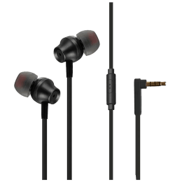 Envent In-Ear Wired Earphones with Mic (Beatz 307, Black) Envent In-Ear Wired Earphones with Mic (Beatz 307, Black)_1