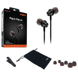 Envent In-Ear Wired Earphones with Mic (Beatz 307, Black) Envent In-Ear Wired Earphones with Mic (Beatz 307, Black)_2