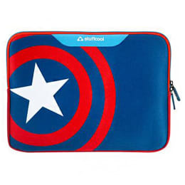 Stuffcool Marvel Captain America 13.3 inch Laptop Sleeve (SSLBG133-CPTNA, Blue) Stuffcool Marvel Captain America 13.3 inch Laptop Sleeve (SSLBG133-CPTNA, Blue)_1