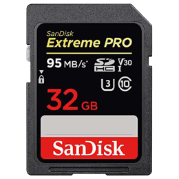 Sandisk Extreme Pro 32GB Class 3 Memory Card (SDSDXXG, Black) Sandisk Extreme Pro 32GB Class 3 Memory Card (SDSDXXG, Black)_1