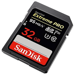 Sandisk Extreme Pro 32GB Class 3 Memory Card (SDSDXXG, Black) Sandisk Extreme Pro 32GB Class 3 Memory Card (SDSDXXG, Black)_2