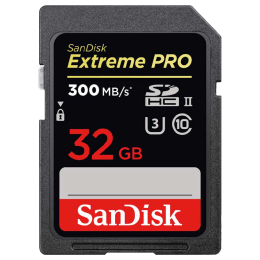 Sandisk Extreme Pro 32GB Class 10 Memory Card (SDSDXPK, Black) Sandisk Extreme Pro 32GB Class 10 Memory Card (SDSDXPK, Black)_1