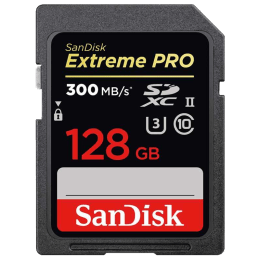 Sandisk Extreme Pro 128GB Class 10 Memory Card (SDSDXPK, Black) Sandisk Extreme Pro 128GB Class 10 Memory Card (SDSDXPK, Black)_1