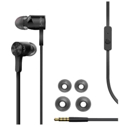 MuveAcoustics Spark In-Ear Wired Earphones with Mic (MA-0025MB, Black) MuveAcoustics Spark In-Ear Wired Earphones with Mic (MA-0025MB, Black)_1