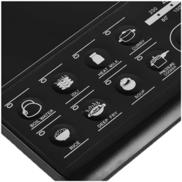 Sunflame Crystal Glass Plate 2000 Watts Induction Cooktop (Pre-Set Cooking Functions, SF-IC09, Black) Sunflame Crystal Glass Plate 2000 Watts Induction Cooktop (Pre-Set Cooking Functions, SF-IC09, Black)_3
