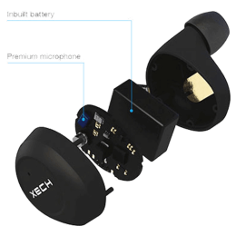 Xech In-Ear Truly Wireless Earbuds (SpeakerPods XL, Black) Xech In-Ear Truly Wireless Earbuds (SpeakerPods XL, Black)_2