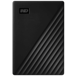 Western Digital My Passport 4TB USB 3.2 Hard Disk Drive (WDBPKJ0040BBK-WESN, Black) Western Digital My Passport 4TB USB 3.2 Hard Disk Drive (WDBPKJ0040BBK-WESN, Black)_1
