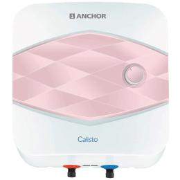 Anchor Calisto 10 Litres 5 Star Storage Water Geyser (2000 Watts, WSASP10GW01A, White/Pink) Anchor Calisto 10 Litres 5 Star Storage Water Geyser (2000 Watts, WSASP10GW01A, White/Pink)_1