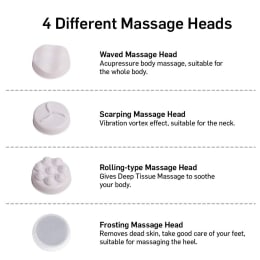 Lifelong Full Body Massager (3 Changeable Massage Heads, LLM27, Brown) Lifelong Full Body Massager (3 Changeable Massage Heads, LLM27, Brown)_3