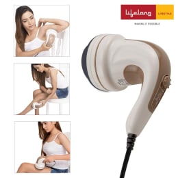 Lifelong Full Body Massager (3 Changeable Massage Heads, LLM27, Brown) Lifelong Full Body Massager (3 Changeable Massage Heads, LLM27, Brown)_8