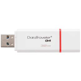 Kingston Data Traveler G4 USB 3.1 Gen 1 32 GB Flash Drive (DTIG4/32GBIN, Red and White) Kingston Data Traveler G4 USB 3.1 Gen 1 32 GB Flash Drive (DTIG4/32GBIN, Red and White)_3