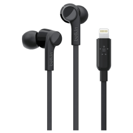 Belkin Rockstar In-Ear Wired Earphones with Mic (G3H0001bt, Black) Belkin Rockstar In-Ear Wired Earphones with Mic (G3H0001bt, Black)_1