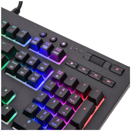 Thermaltake X1 RGB Gaming Keyboard (KB-TPX-BLBRUS-01, Cherry Mix Blue) Thermaltake X1 RGB Gaming Keyboard (KB-TPX-BLBRUS-01, Cherry Mix Blue)_4