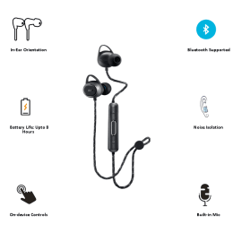 AKG N200 Wireless Earphones (GP-N200HAHHDAC, Black) AKG N200 Wireless Earphones (GP-N200HAHHDAC, Black)_4