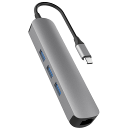 Hyperdrive Tube 6-in-1 USB-C Hub (HD233B, Grey) Hyperdrive Tube 6-in-1 USB-C Hub (HD233B, Grey)_1