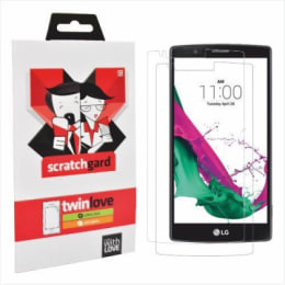 Scratchgard Twin Pack Screen Protector for LG G4 (Transparent) Scratchgard Twin Pack Screen Protector for LG G4 (Transparent)_1