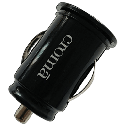 Croma 4.8A Dual Port USB Car Charger (PW0031, Black) Croma 4.8A Dual Port USB Car Charger (PW0031, Black)_1