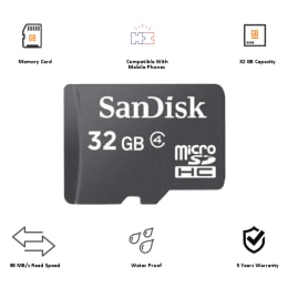 Sandisk 32 GB Memory Card (Black) Sandisk 32 GB Memory Card (Black)_2