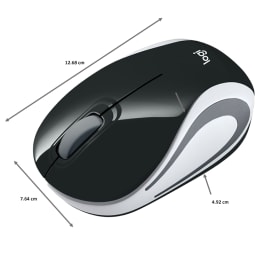 Logitech M187 Mini Wireless Mouse (Black/Grey) Logitech M187 Mini Wireless Mouse (Black/Grey)_2