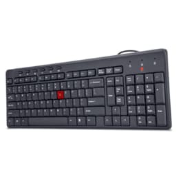 iBall PS2 Slim USB Keyboard (Black) iBall PS2 Slim USB Keyboard (Black)_1