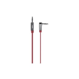 Belkin Mixit Flat 90 cm 3.5mm Stereo Aux Cable (AV10128qe04, Red) Belkin Mixit Flat 90 cm 3.5mm Stereo Aux Cable (AV10128qe04, Red)_1