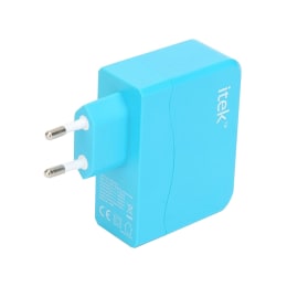 itek 4 USB Port Travel Adapter (WCH003_BL, As Per Stock Availability) itek 4 USB Port Travel Adapter (WCH003_BL, As Per Stock Availability)_1