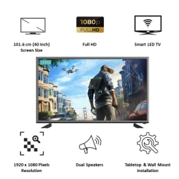 Croma 101.60 cm (40 inch) Full HD LED Smart TV (EL7351, Black) 3 Years Warranty Croma 101.60 cm (40 inch) Full HD LED Smart TV (EL7351, Black) 3 Years Warranty_4