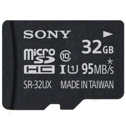 Sony 31244725 32GB Class 10 MicroSD Memory Card (SR-32UXA, Black) Sony 31244725 32GB Class 10 MicroSD Memory Card (SR-32UXA, Black)_1