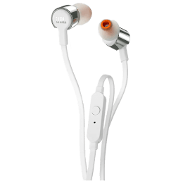 JBL In-Ear Wired Earphones with Mic (T210, Grey) JBL In-Ear Wired Earphones with Mic (T210, Grey)_1