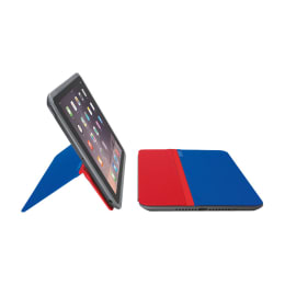 Logitech Any Angle Flip Case for Apple iPad Mini (939-001160, Red/Blue) Logitech Any Angle Flip Case for Apple iPad Mini (939-001160, Red/Blue)_1