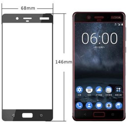 Stuffcool Mighty 2.5D Tempered Glass Screen Protector for Nokia 8 (MGGP25DNK8, Black) Stuffcool Mighty 2.5D Tempered Glass Screen Protector for Nokia 8 (MGGP25DNK8, Black)_4