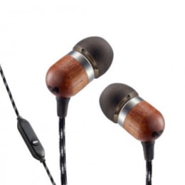 Marley Smile Jamaica In-Ear Wired Earphones with Mic (EM-JE041-MI, Midnight Black) Marley Smile Jamaica In-Ear Wired Earphones with Mic (EM-JE041-MI, Midnight Black)_1