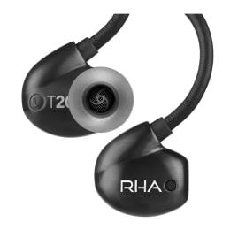RHA In-Ear Wired Earphones with Mic (T20i, Black) RHA In-Ear Wired Earphones with Mic (T20i, Black)_4